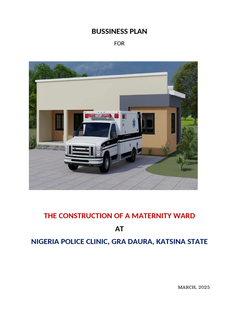 Maternity Ward Construction Plan in Daura | PDF | Postpartum Period ...