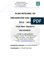 Plan Integral de Seguridad Vial Romang 2009-2014