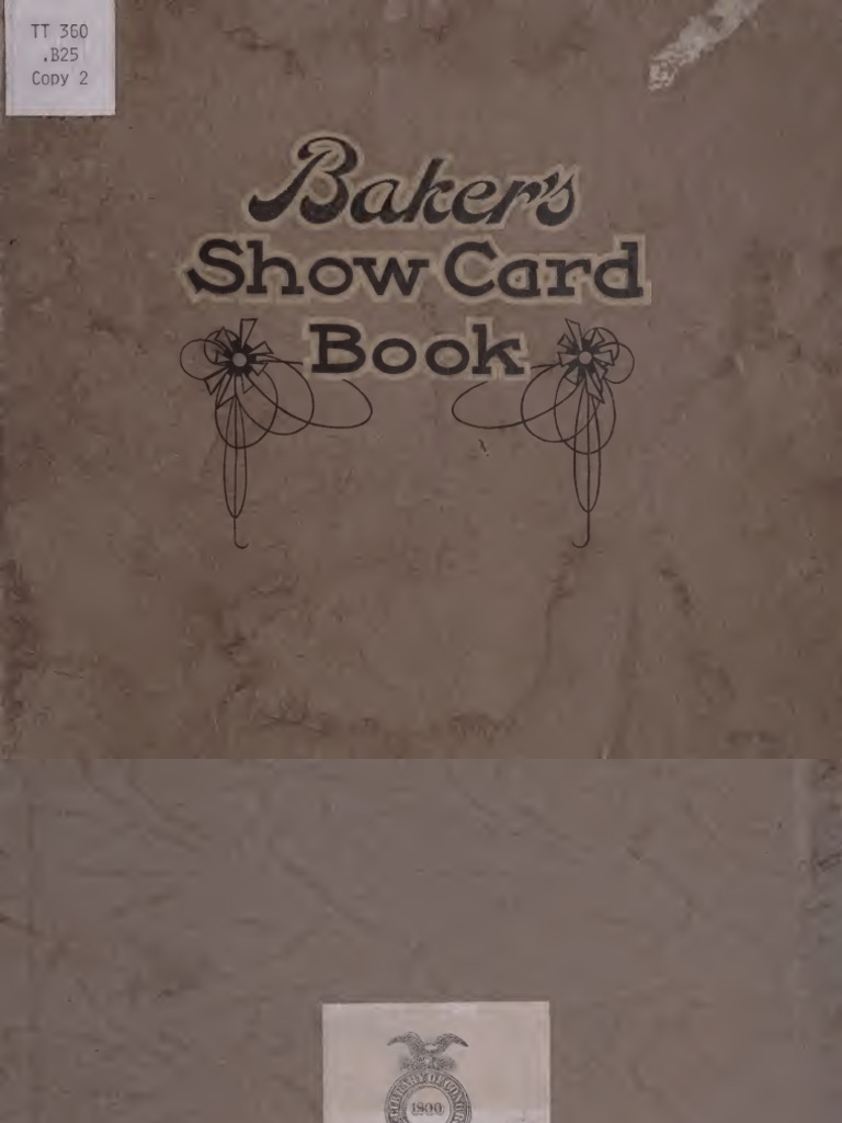 Show Card Writing Techniques Guide | PDF | Epigraphy | Letter Case