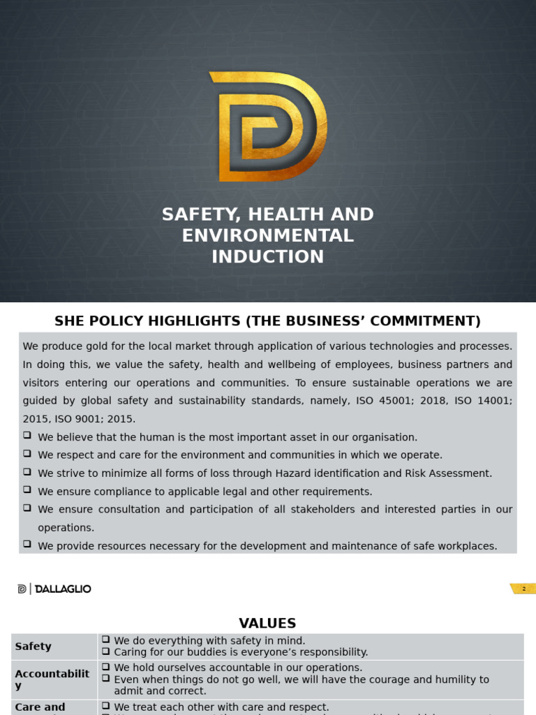 She Induction - Ammz - June 2022 | PDF | Risk | Risk Assessment