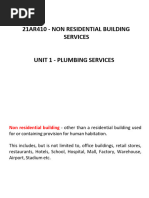 NBC 2016 Part 9: Plumbing Services Overview | PDF | Plumbing | Water Supply