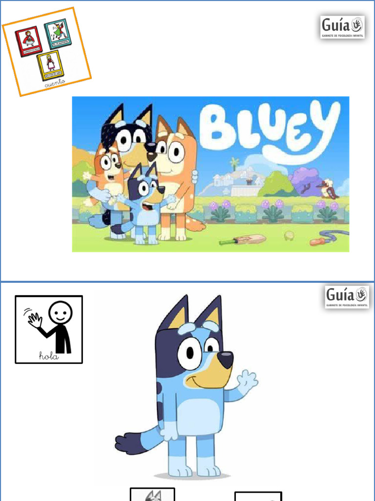 Cuento de Bluey y sus amigos PDF PDF