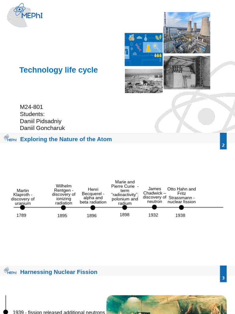History and Future of Nuclear Technology | PDF | Nuclear Reactor ...