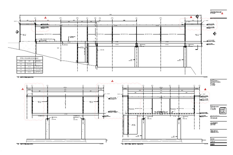 A401 - 809 - Steel Sect Elev - 022825 - Rev1 | PDF
