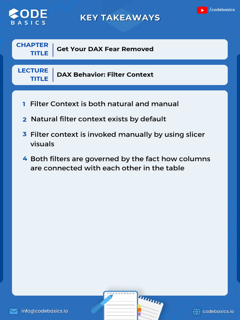 Understanding DAX Filter Context Basics | PDF