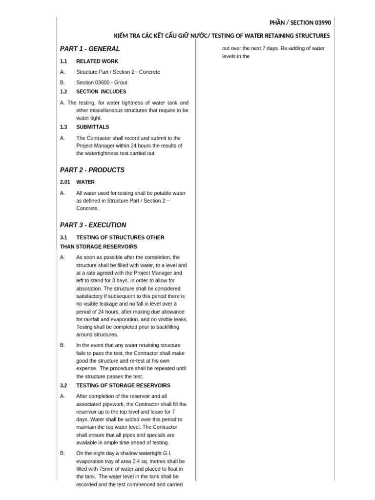 Water Retaining Structure | PDF