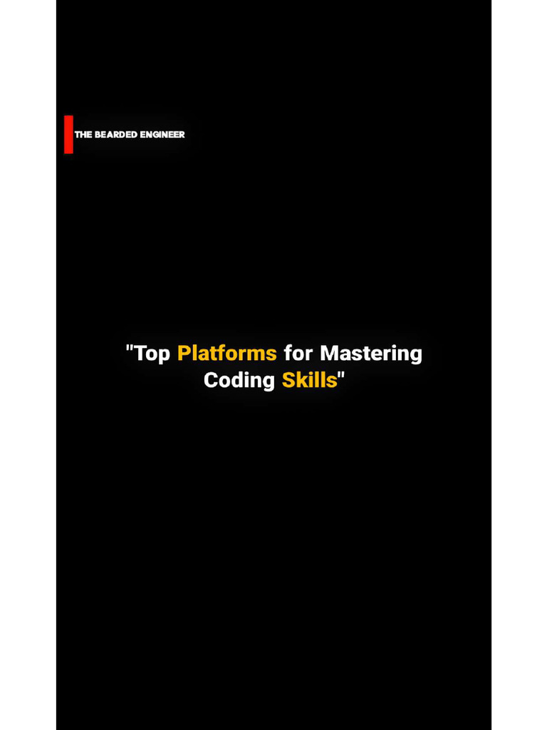 Top Platforms For Coding | PDF