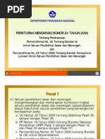 Download Permendiknas No 24_2006 Dan No 6 Tahun 2007 Pelaksanaan 2223_presentasi by anon-158975 SN8454669 doc pdf