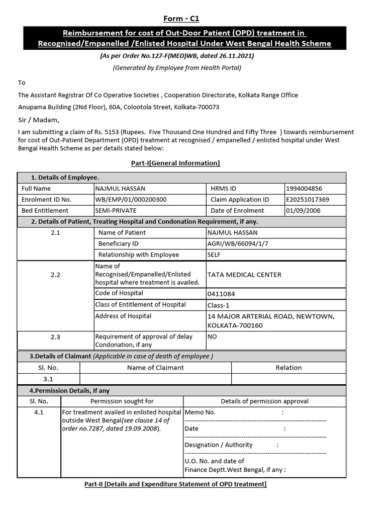 Opd 01.11.2024 | PDF | Medicine | Health Care