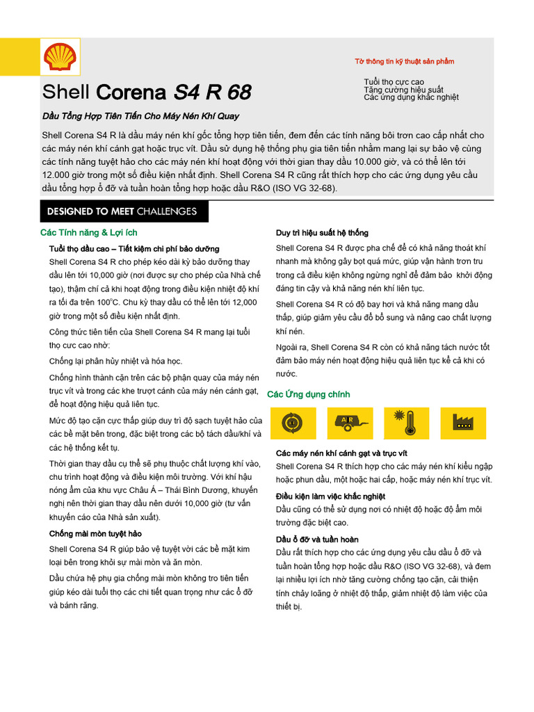 Corena S4 R68 TDS | PDF