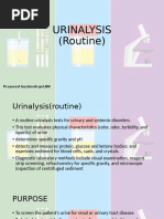 Normal Urine Routine Examination Report | PDF | Urine | Kidney