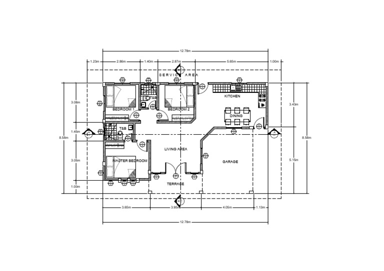Floor Plan with Room Dimensions | PDF