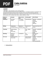 Classic Baking Methods and Common Techniques | PDF | Baking | Butter