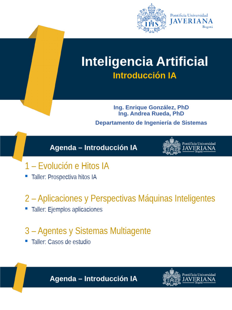 Introducción a la Inteligencia Artificial | PDF | Inteligencia ...