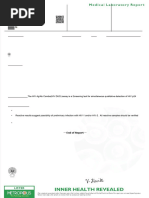 HIV Test Results Summary Report | PDF | Hiv | Clinical Medicine