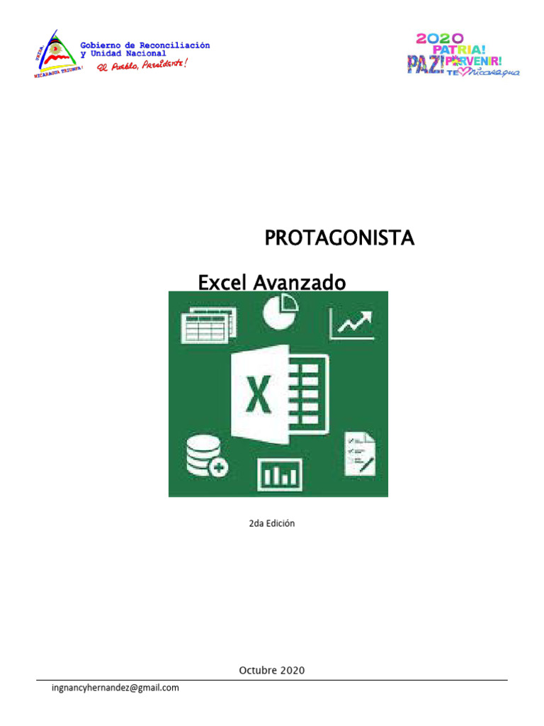 Manual Avanzado de Excel 2016 | PDF | Microsoft Excel | Macro (informática)