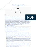 Dogma central de la biología molecular