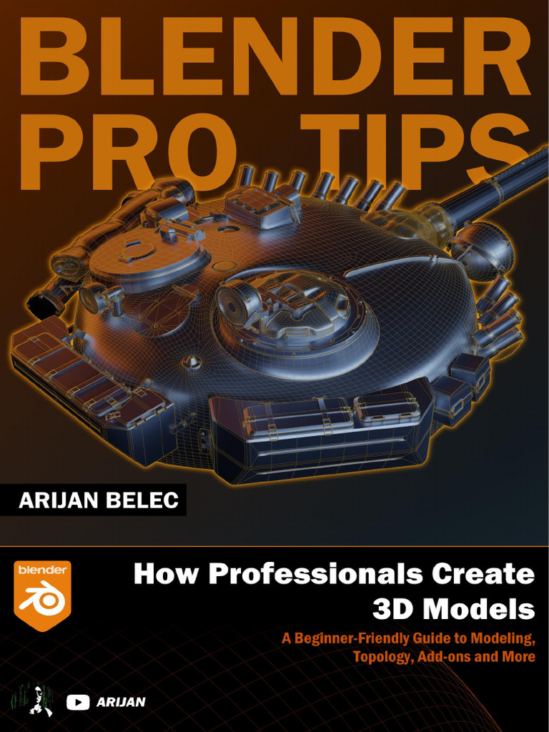 Blender Pro Tips for 3D Modeling | PDF | Sphere | Shape