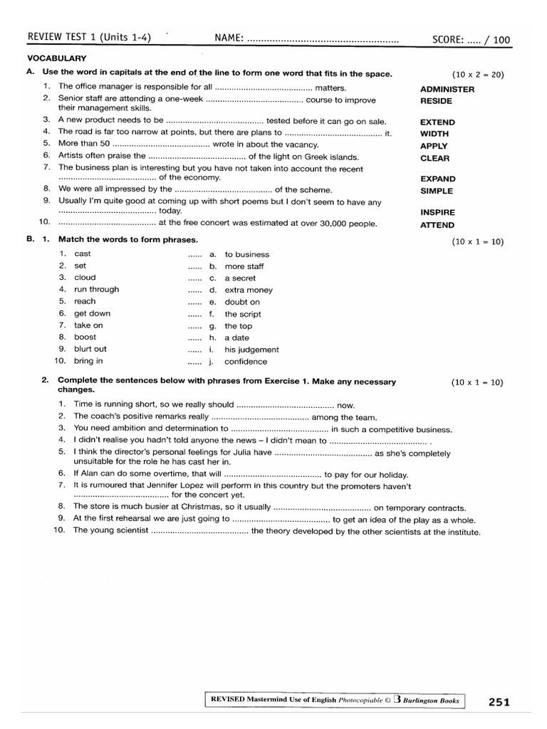 Mastermind-Review-Test-1-7 Conv | PDF