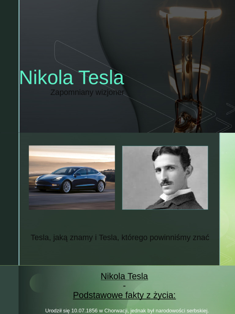 Nikola Tesla | PDF