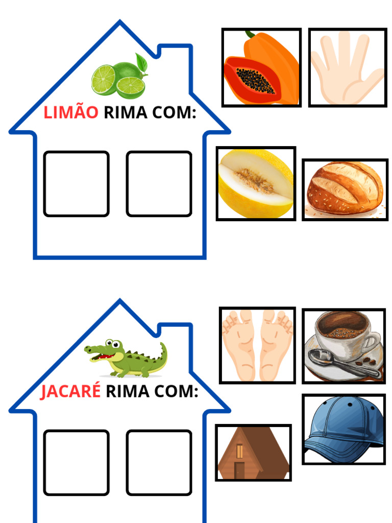 Casa Das Rimas - Vogais | PDF