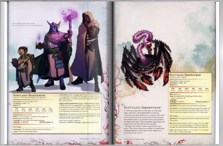 Critical Role Call of The Netherdeep 4 | PDF