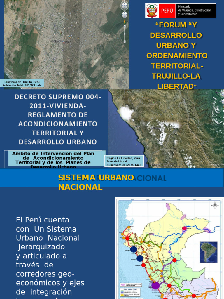 Plan de Acondicionamiento Territorial La Libertad | PDF | Planificación ...