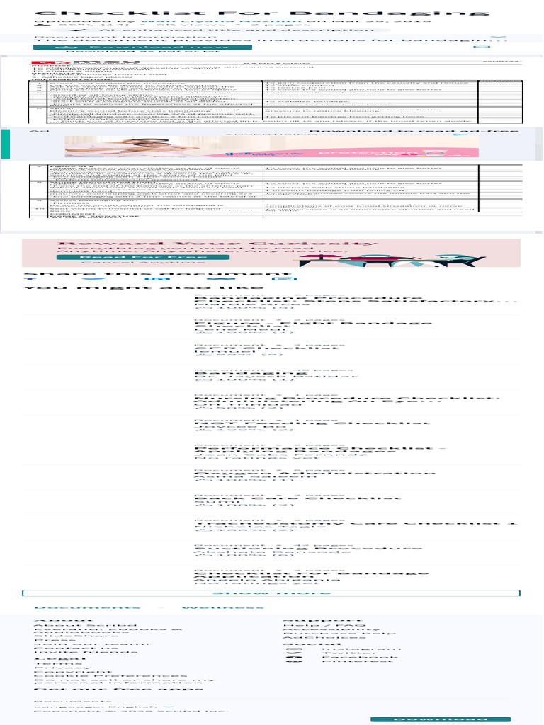 Veterinary Bandaging Techniques Guide | PDF | Scribd