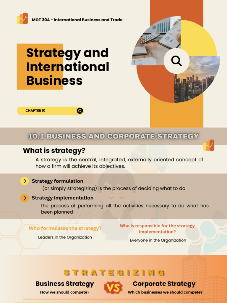 International Business Strategy Overview | PDF | Strategic Management ...