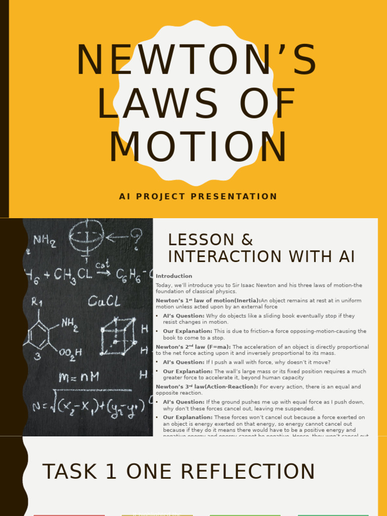 Netwon’s laws summary | PDF | Force | Newton's Laws Of Motion