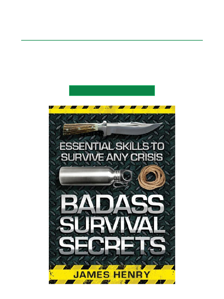 Badass Survival Secrets Guide | PDF