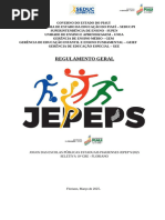 JEESP 2025 Calendário Das Etapas | PDF | Jogos Paraolímpicos | Eventos ...