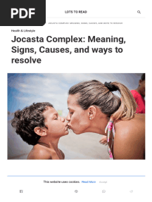 Jocasta Complex_ Meaning, Signs, Causes, and ways to resolve - Lots to Read
