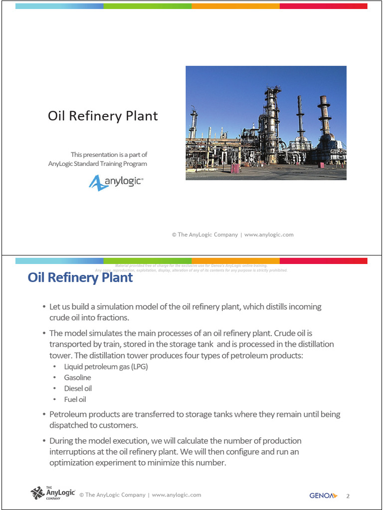 Oil Refinery Plant | PDF | Oil Refinery | Oil
