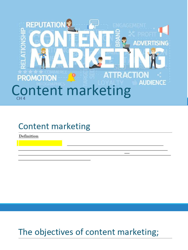Understanding Content Marketing Strategy | PDF | Marketing | Brand