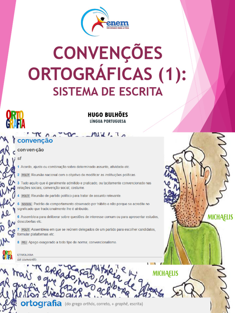 Convenções Ortográficas da Língua Portuguesa | PDF | Palavra | Escrita