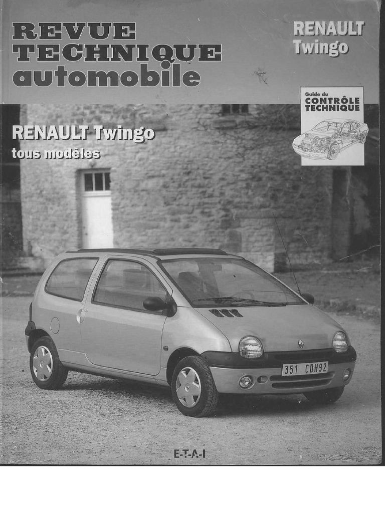 RTA Renault Twingo Avant 2000 | PDF