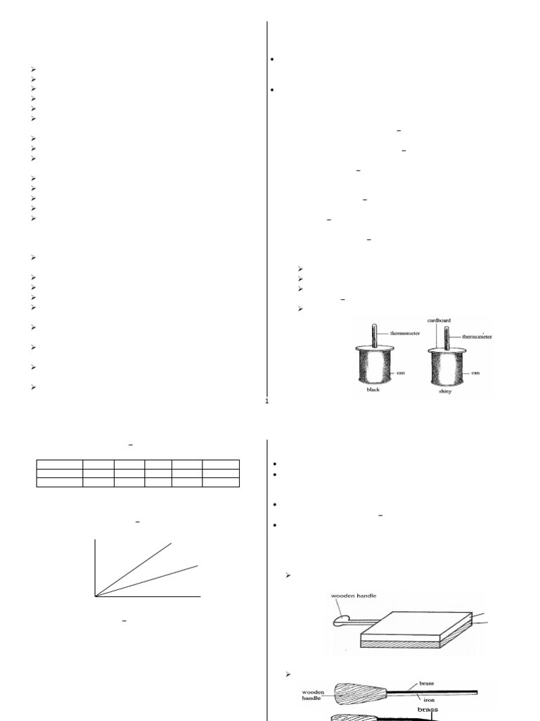 Form 2 Physics Notes-1 | PDF | Thermal Expansion | Density