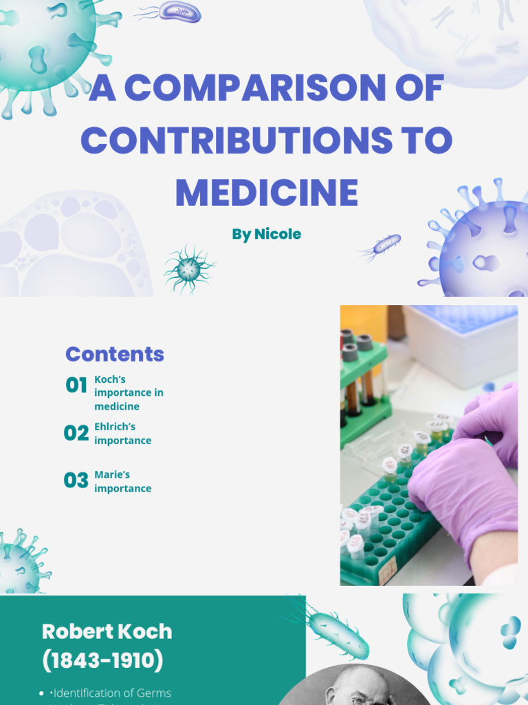 Key Figures in Medical Advancements | PDF