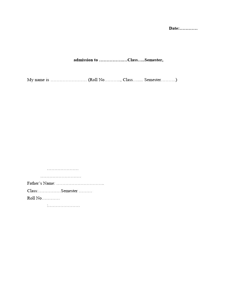 student-application-for-short-attendance-pdf