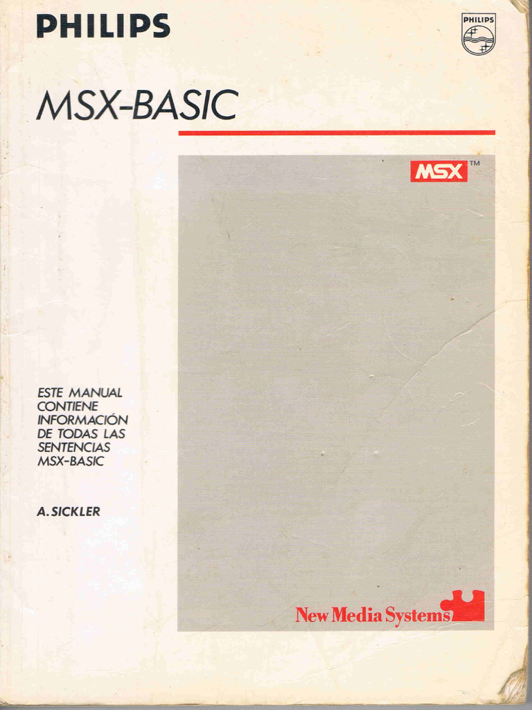 Philips Msx-Basic | PDF