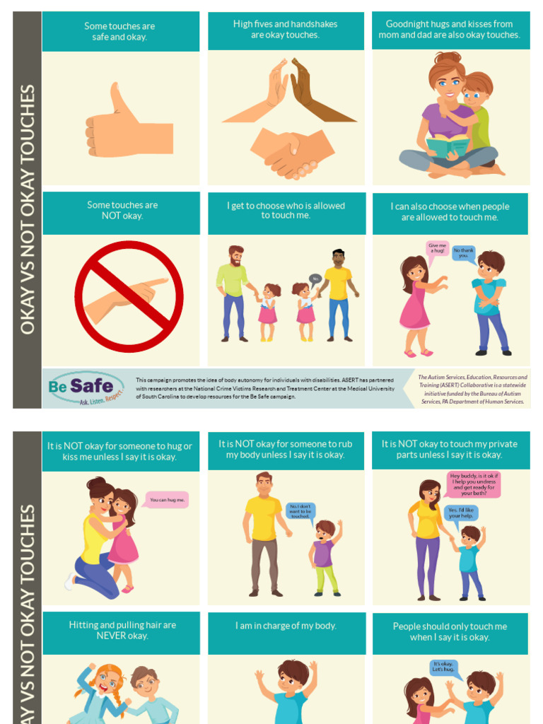 Understanding Safe and Unsafe Touches | PDF | Disability