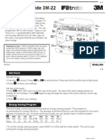 Program an Energy Efficient 3M-22 Thermostat