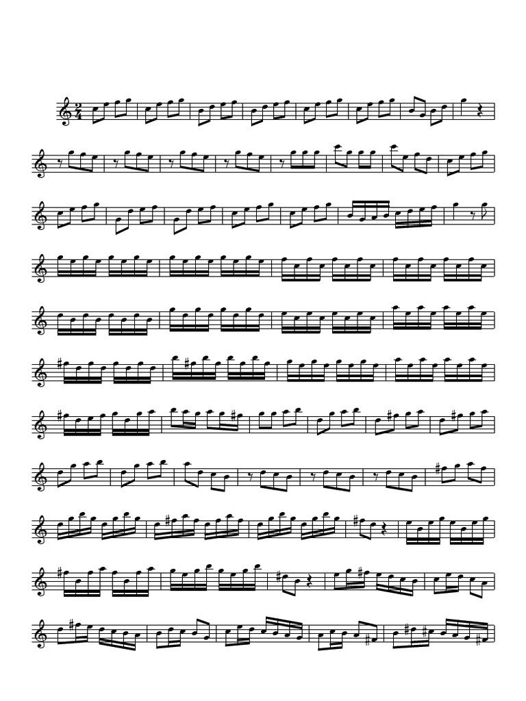 Mandolin Concerto in C 3rd Movement Score and Parts | PDF
