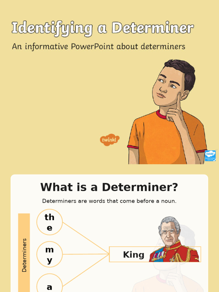 Understanding Determiners in English | PDF | Morphology | Semantics