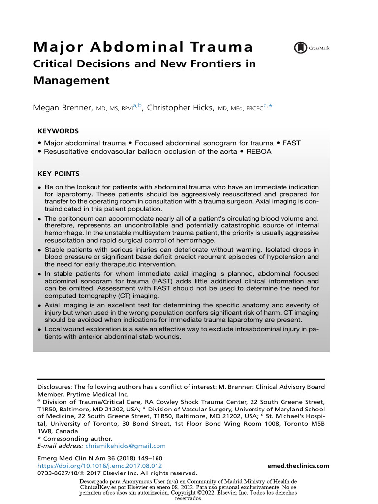 1-s2.0-S0733862717300810.pdf - Major Abdominal Trauma 2015 | PDF ...