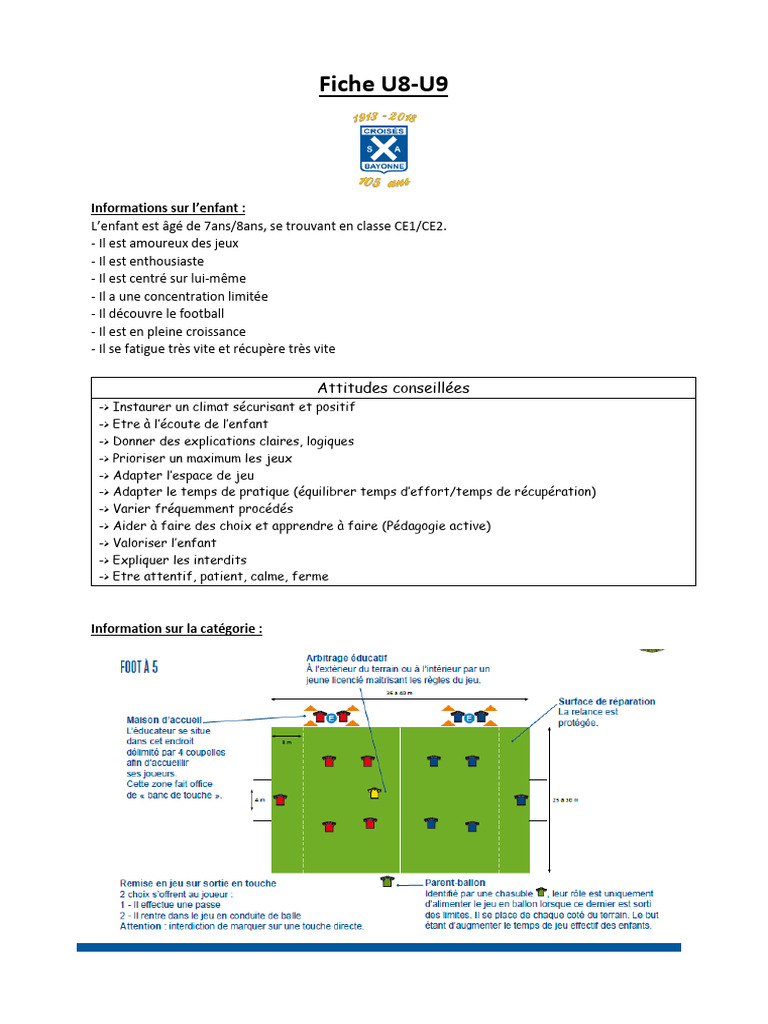 Fiche U8 U9 | PDF