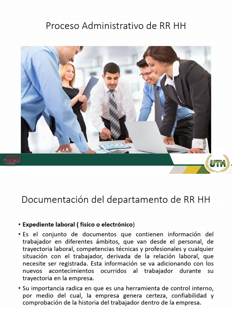 Proceso Administrativo de RR HH | PDF | Derecho laboral | Gestión de ...