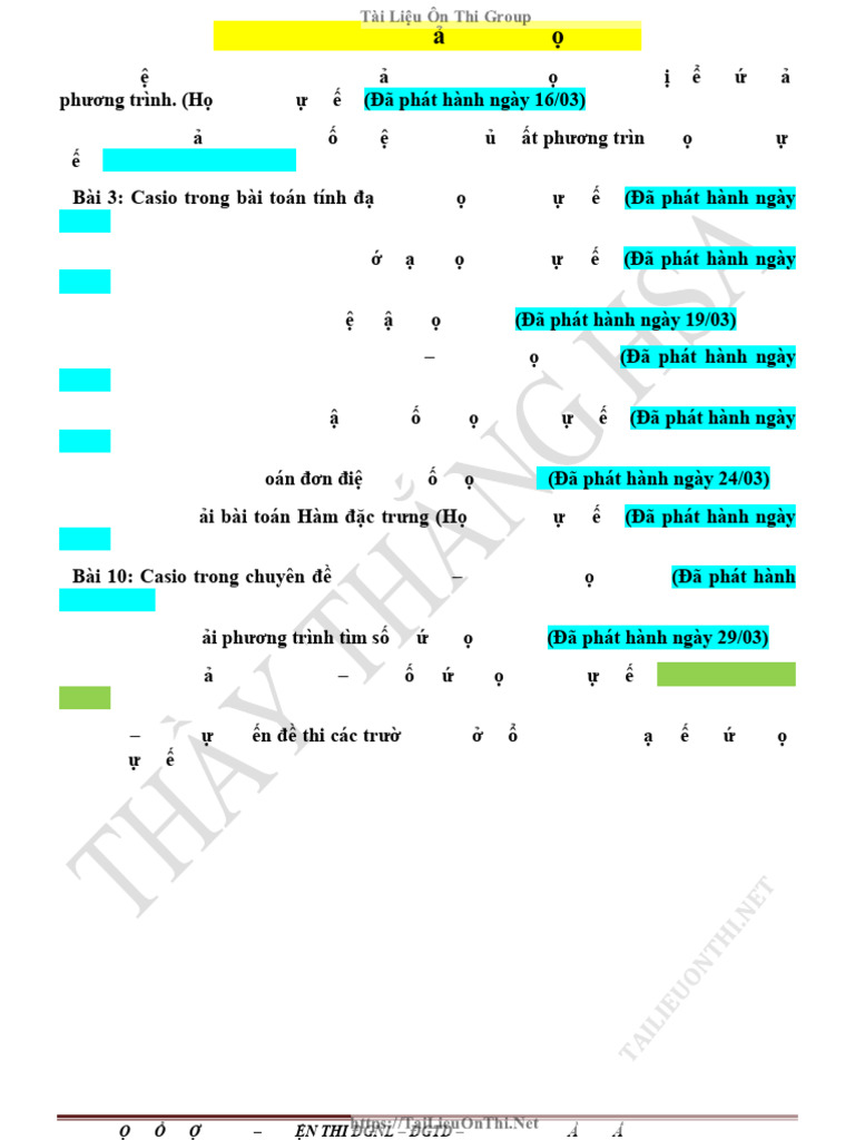 Bi 12 - B TR Casio | PDF