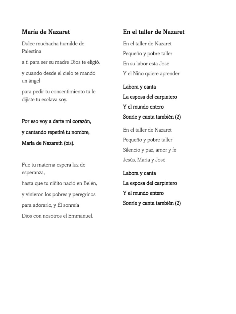 Villancicos y relatos de Navidad | PDF | María, madre de Jesús | San José